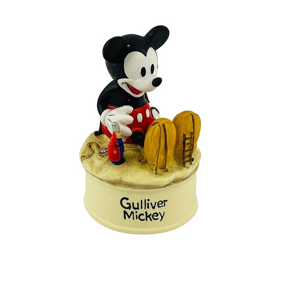 Disney Lenox Gulliver Mickey Movie Star Mickey Mouse Thimble Collection - Picture 1 of 6